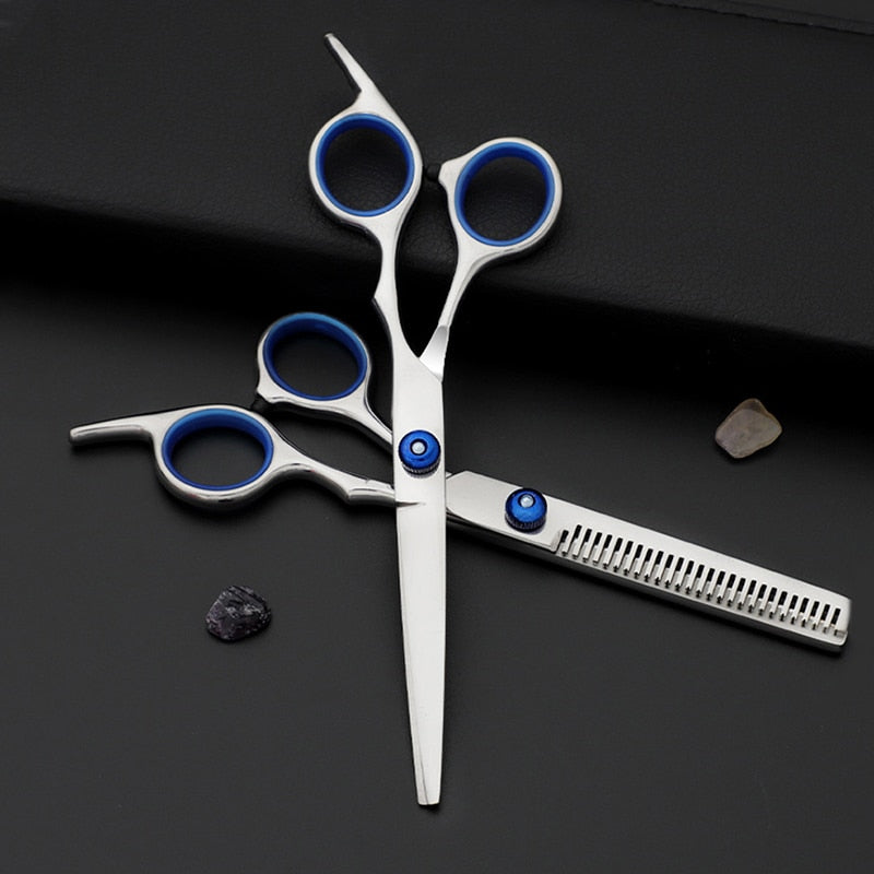 6 Inch Hair Scissors Professional Cutting Thinning Scissors Barber Shears