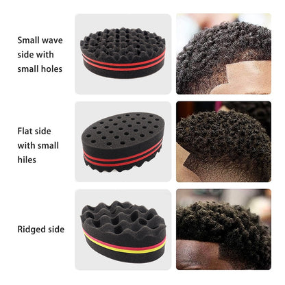 Hair Twist Sponge Double Sided