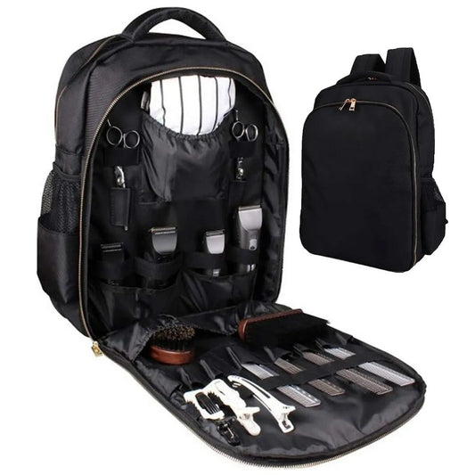 Barber Supplies Backpack Portable Clippers Organizer Hairstylist Tools